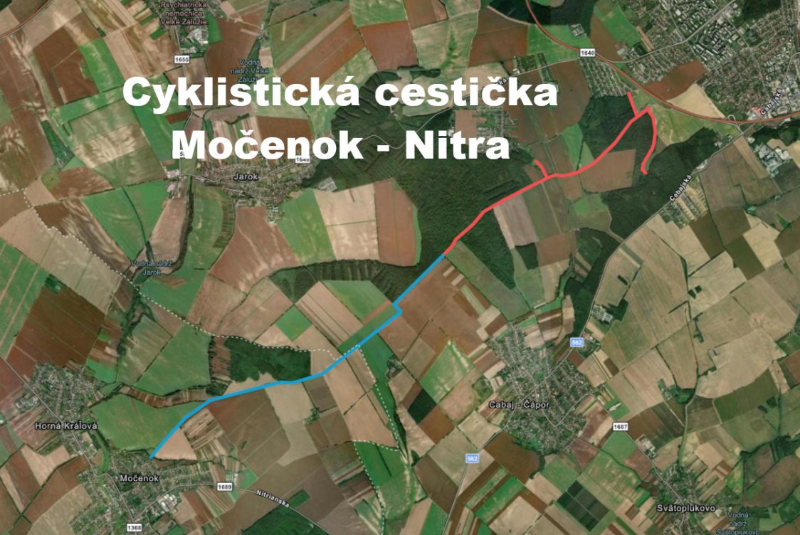 Od zarastenej historickej cesty k miliónovej investícii: Príbeh cyklocesty z Močenku do Nitry